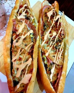 ساندویچ ژامبون تنوری